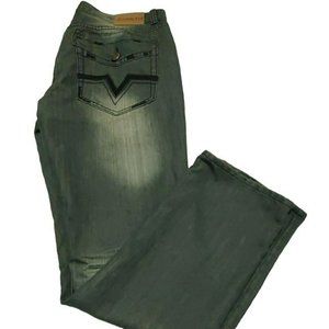 JEANETIX DISTRESSED DENIM JEANS MENS SIZE 38 × 30